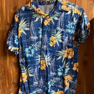 Jcpennys Mens Floral Button Up
